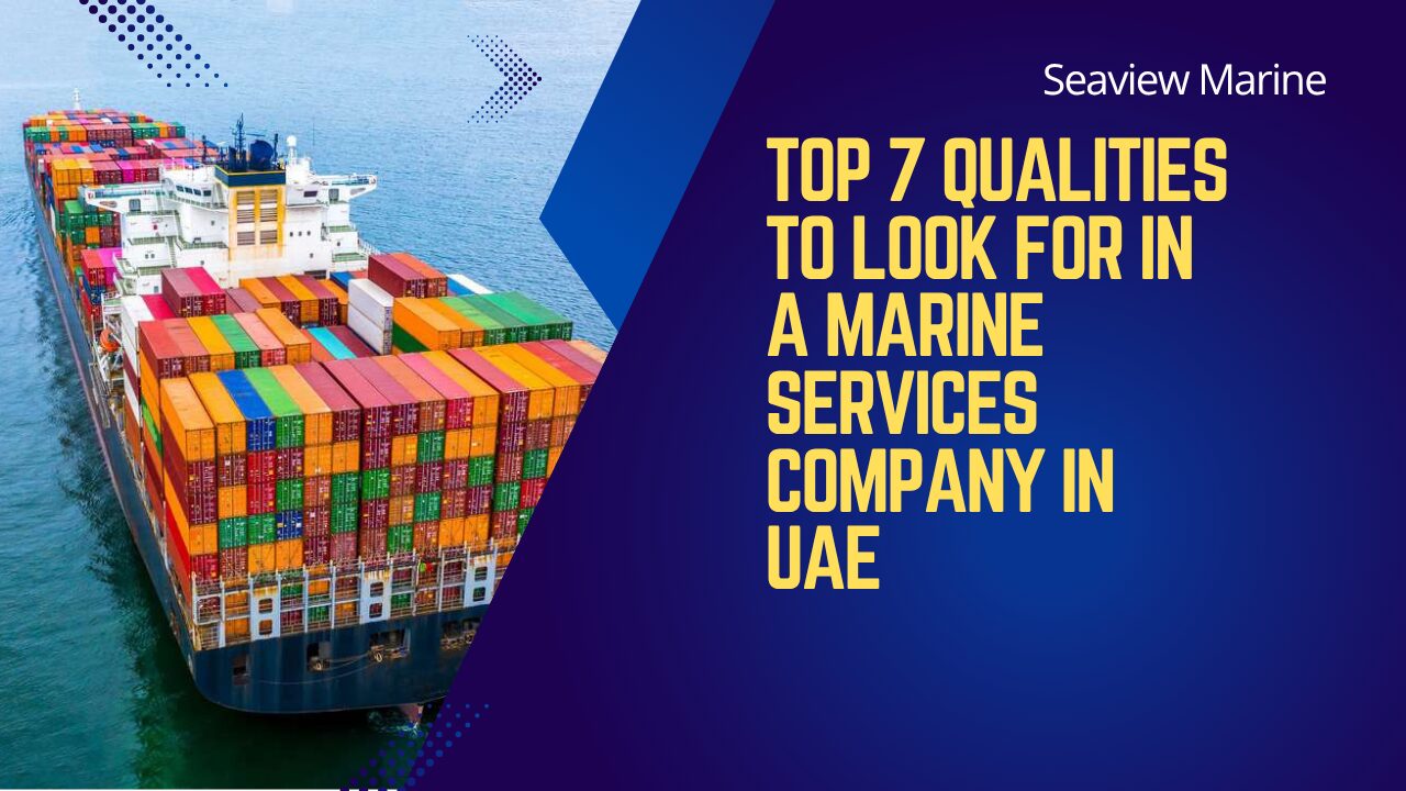 Marine Services Company in UAE