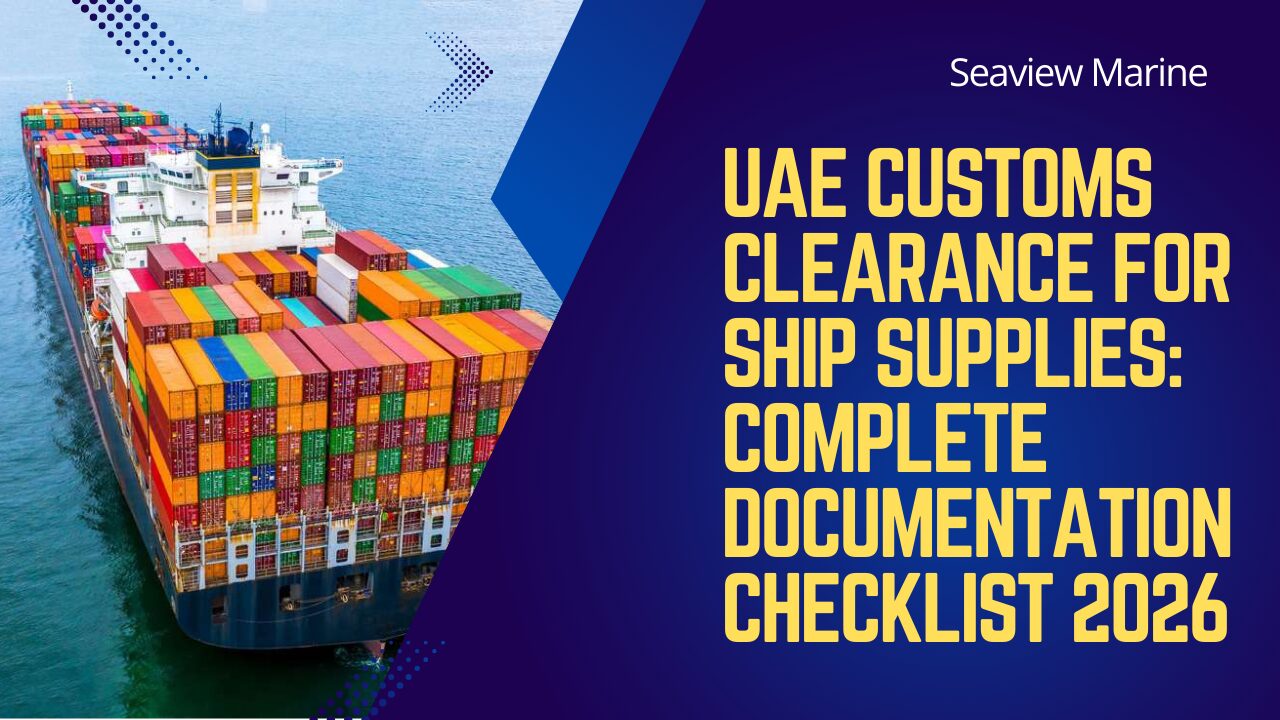 Read more about the article UAE Customs Clearance for Ship Supplies: Complete Documentation Checklist 2026