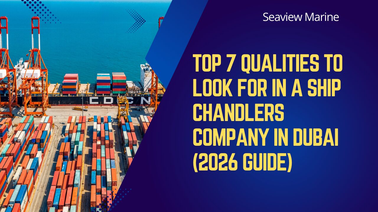 Ship chandlers company in Dubai